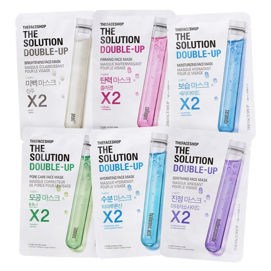 THE FACE SHOP, The Solution Mask Sheet 1pc (10 types)