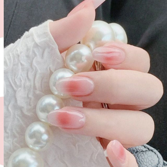 WGOMM, Gradient Oval Nail Tips