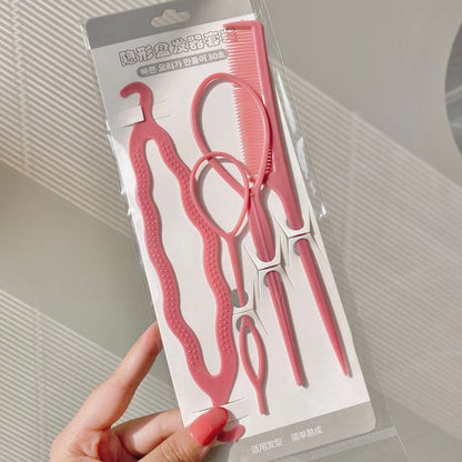 Jael, Set of 4: Plastic Hair Styling Tool