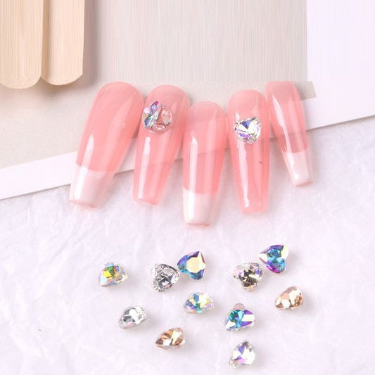 Fainie, Set of 5: Rhinestone Nail Art Decoration
