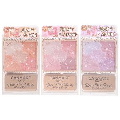 Canmake, Glow Fleur Cheeks Blend Type
