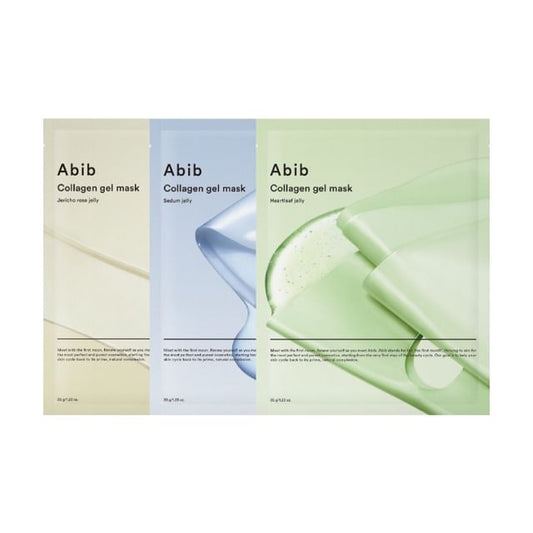 Abib, Collagen Gel Mask - 3 Types