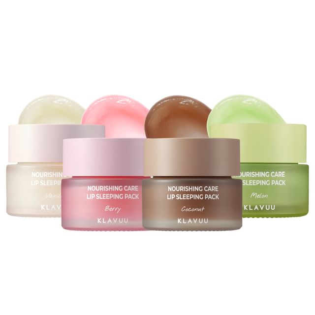 KLAVUU, Nourishing Care Lip Sleeping Pack - 4 Types