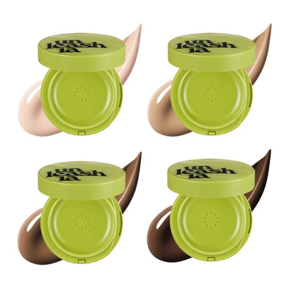 UNLEASHIA, Satin Wear Healthy-Green Cushion - 21 Colors