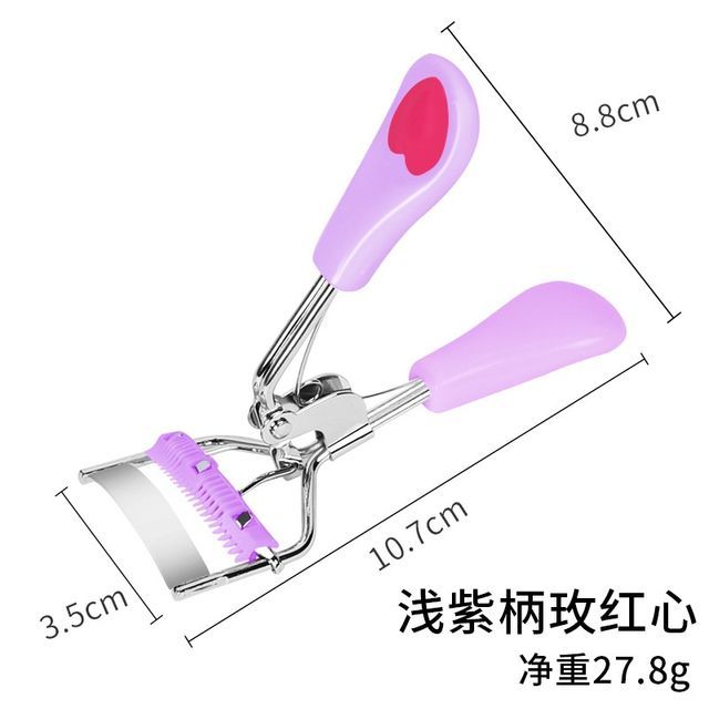 A4 - Rose Pink Heart - Light Purple - One Size
