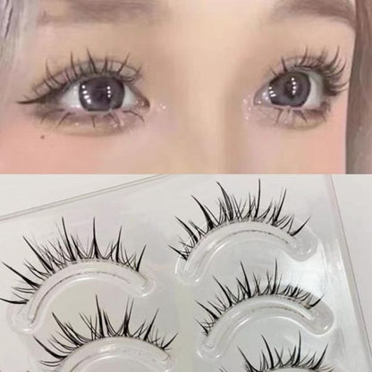 Mogugu, Set of 5 Pairs: Natural Crisscross False Eyelashes