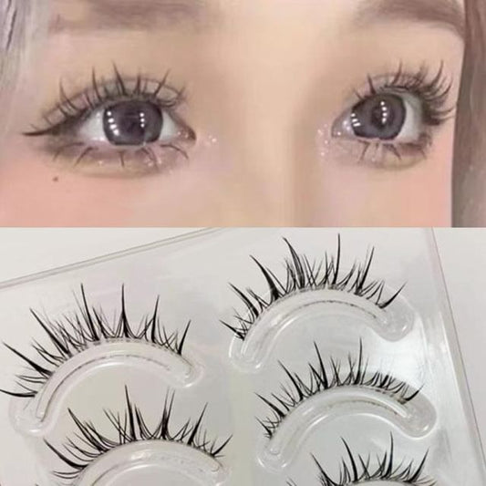 Mogugu, Set of 5 Pairs: Natural Crisscross False Eyelashes