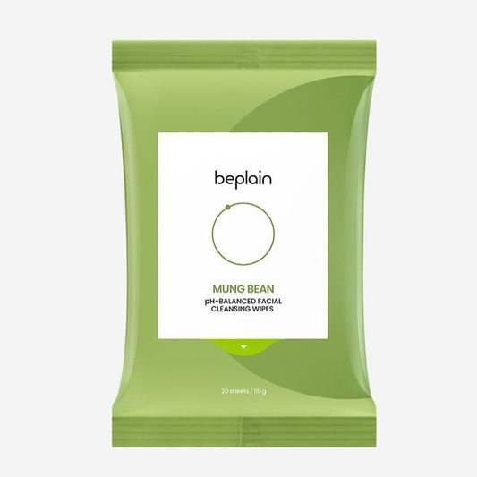 beplain, Mung Bean pH-balanced Facial Cleansing Wipes