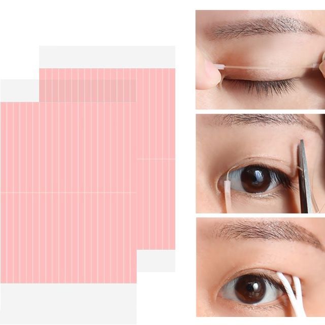 Beauty Artisan, Set:  Invisible Double Eyelid Tape + Tweezers + Scissors