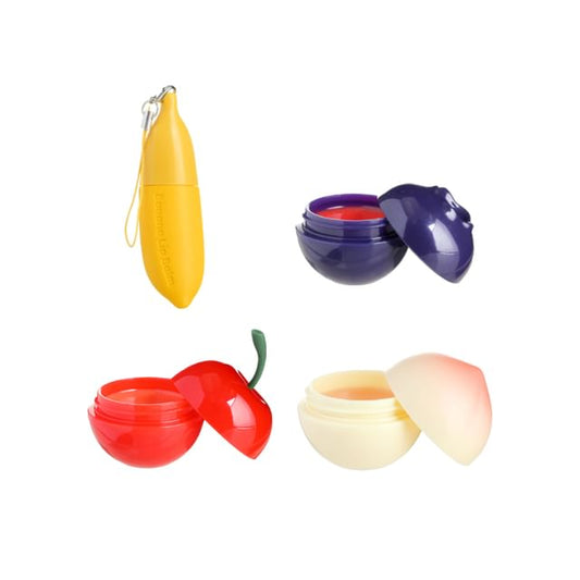TONYMOLY, Mini Fruit Lip Balm - 4 Types