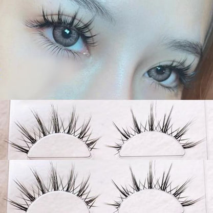 Mogugu, Set of 3 Pairs: Natural Crisscross False Eyelashes