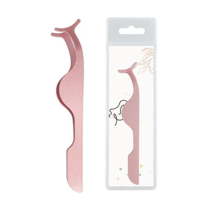 Lashie, Stainless Steel False Eyelashes Tweezers