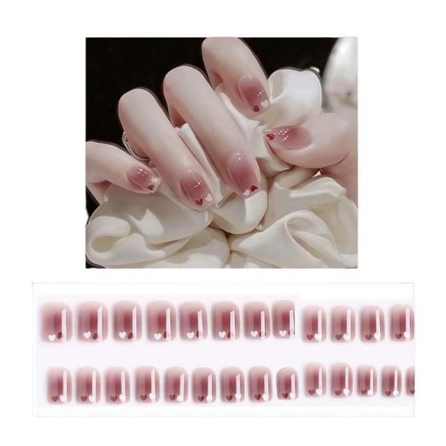 Candyvina, Heart Faux Nail Tips