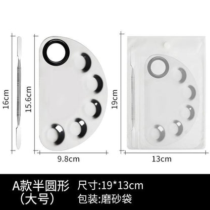 Type A - Semicircle - Silver - L