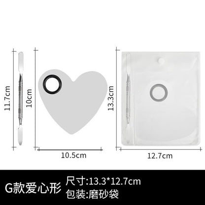Type G - Heart - Silver - One Size