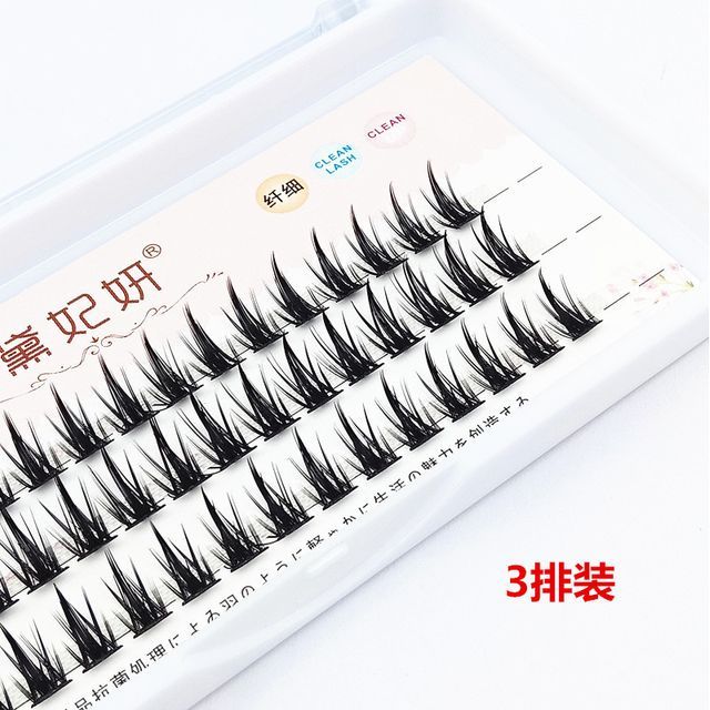 3 Rows - Black - 0.9cm