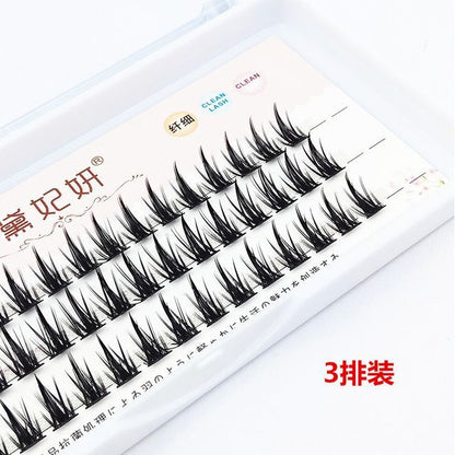 3 Rows - Black - 0.9cm