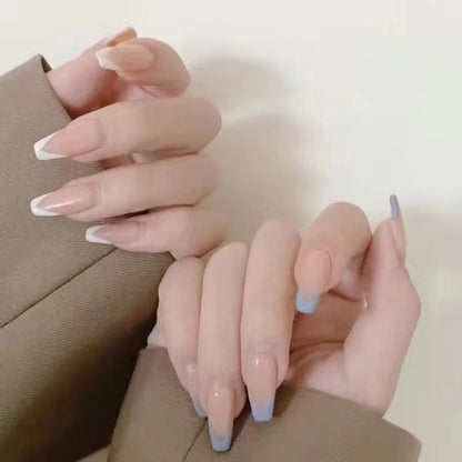 Candyvina, Contrast Trim Faux Nail Tips