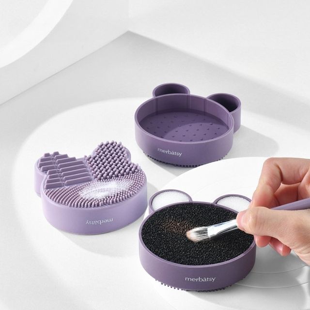 Jericoure, Bear Makeup Brush Cleaning Case