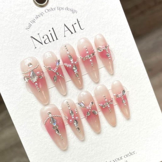 eovda, Rhinestone Faux Nail Tips