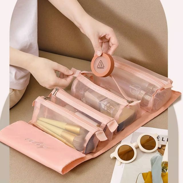 Miumi, Nylon Rolling Makeup Bag