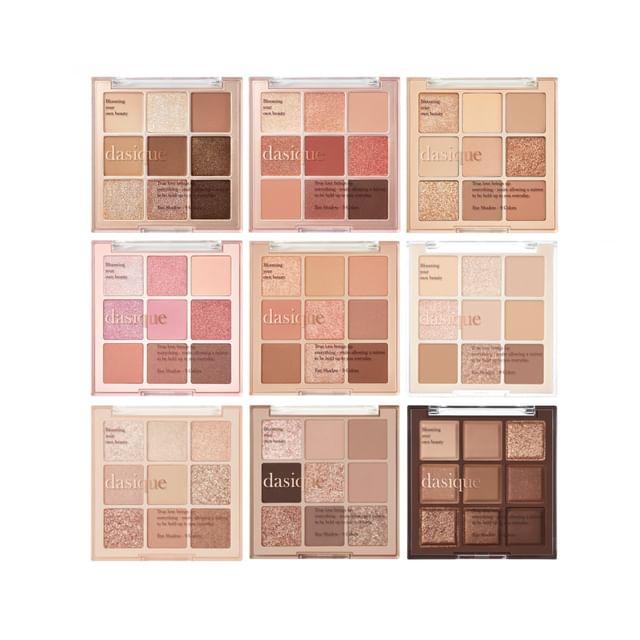 dasique, Shadow Palette - 9 Types