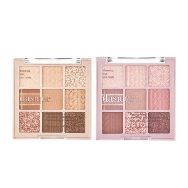 dasique, Shadow Palette Knit Edition - 2 Types