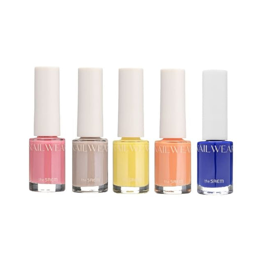 The Saem, Nail Wear 2023 Summer Edition - 5 Colors
