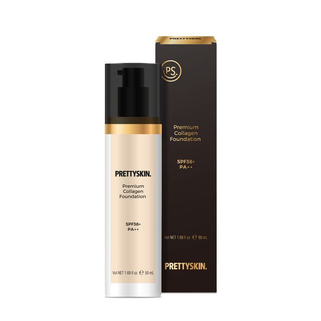 Pretty skin, Premium Collagen Foundation - 3 Colors