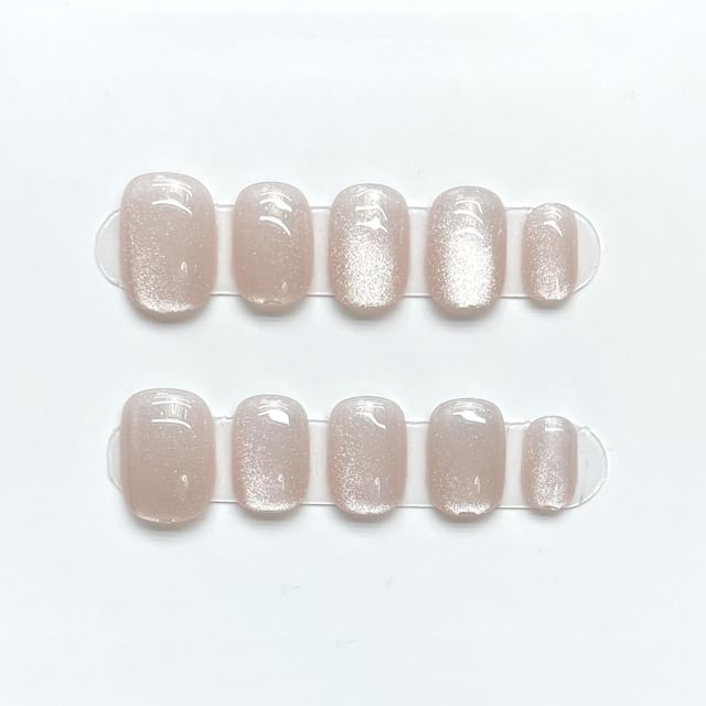 White & Grayish Nude - M