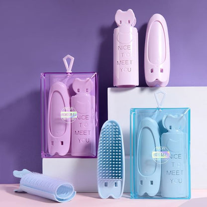 YOUSHA, Set:  Plastic Hair Roller + Hair Clip