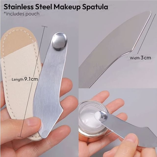 denivyse, Stainless Steel Makeup Spatula