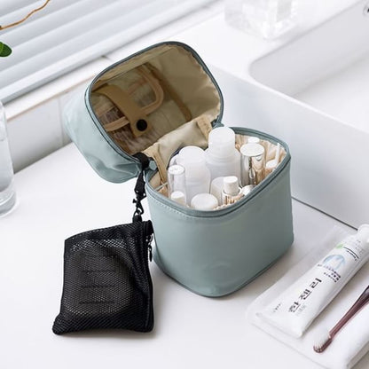 Worthbuy, Travel Plain Zip Makeup Pouch