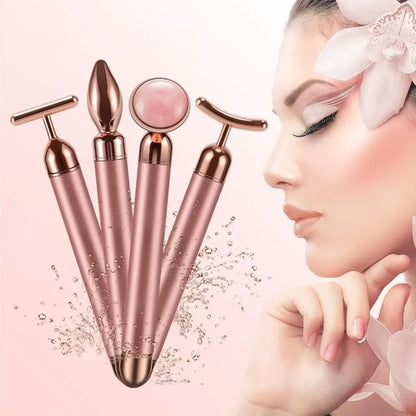 Beautyronics, Electrical Facial Massager with Interchangeable Head
