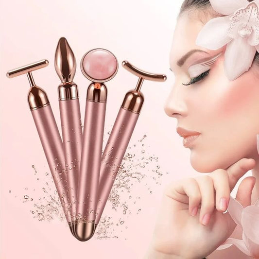 Beautyronics, Electrical Facial Massager with Interchangeable Head