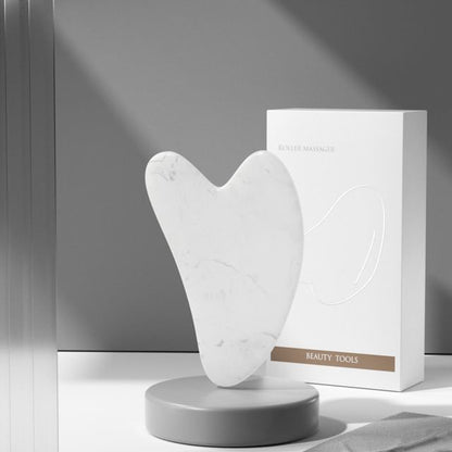 Gua Sha Scraper - White - One Size