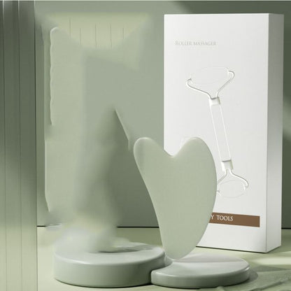 Gua Sha Scraper - Green - One Size