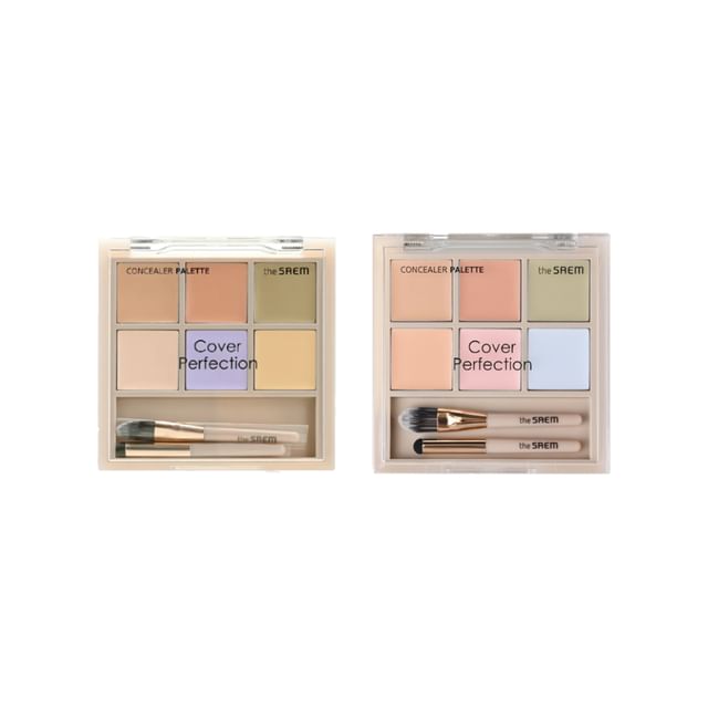 The Saem, Cover Perfection Concealer Palette - 2 Colors