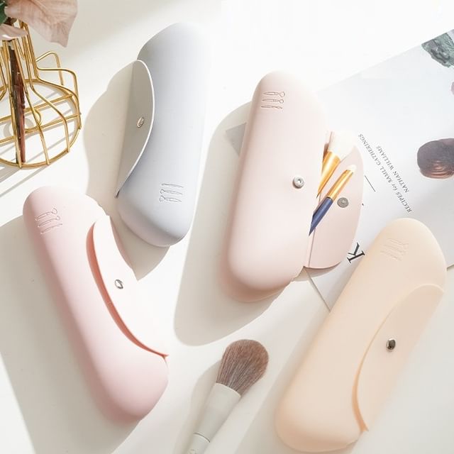Worthbuy, Plain Silicone Makeup Brush Case