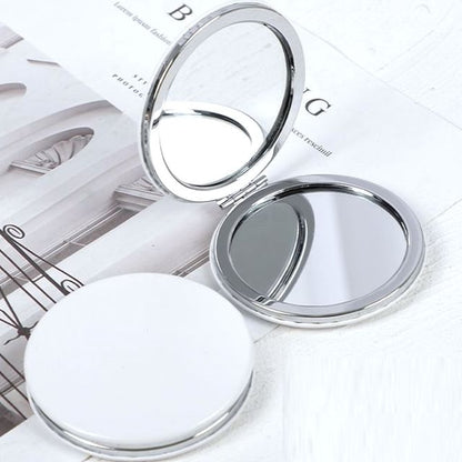 Nreain, Faux Leather Portable Mirror (Various Designs)