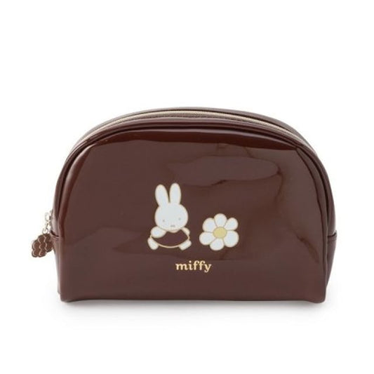 Marimocraft, Miffy Make Up Enamel Pouch (Strawberry & Chocolate Series) BR