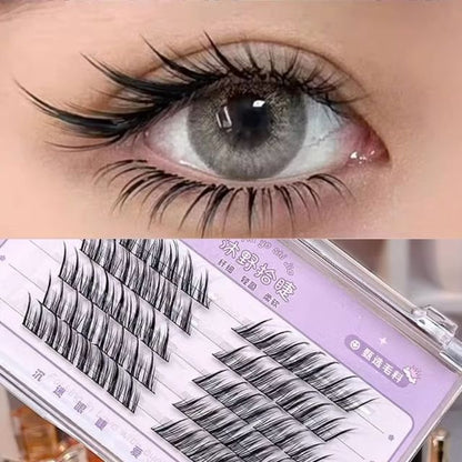Mogugu, Fox Eye Individual Cluster False Eyelashes