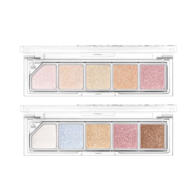 UNLEASHIA, Mood Shower Face Palette Highlighter Version - 2 Types