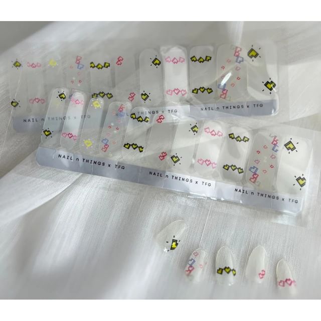 NAIL n THINGS, AN02 Amour Formule Self-Adhesive Design Nail Polish Wraps