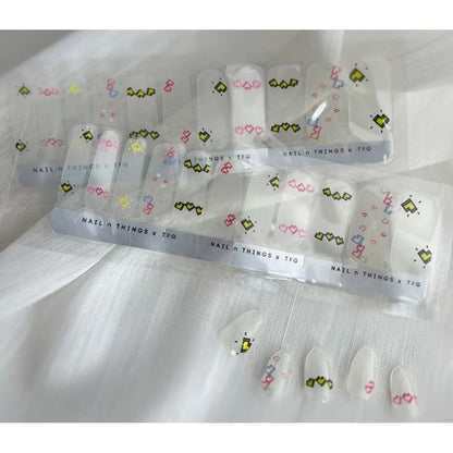 NAIL n THINGS, AN02 Amour Formule Self-Adhesive Design Nail Polish Wraps