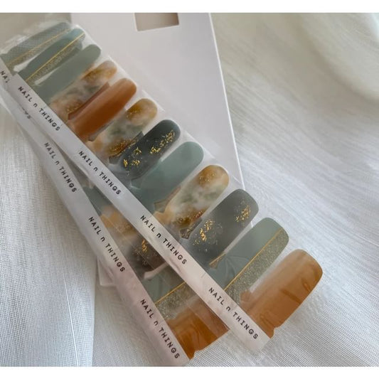 NAIL n THINGS, ND10 Saturn Planet Self-Adhesive Design Nail Polish Wraps