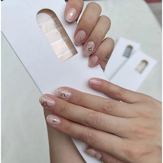 NAIL n THINGS, AN01 Tengyun Amour Self-Adhesive Design Nail Polish Wraps