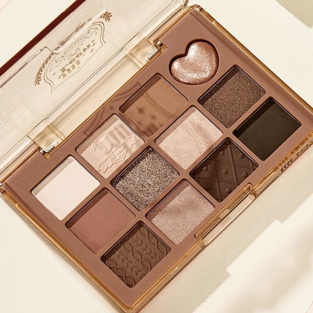JILL LEEN, Multi Eyeshadow Palette - Misty Brown Plate