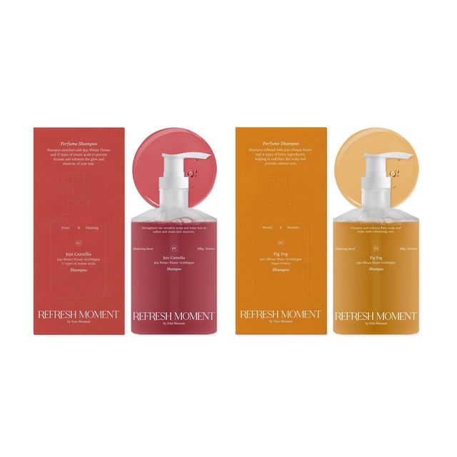FREE MOMENT, Refresh Moment Perfume Shampoo - 2 Types