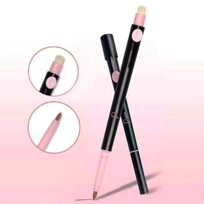 PUCO, 2 in 1 Lip Liner Brush - 3 Colors